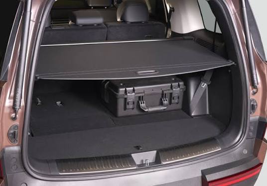 Cargo screen black, Santa Fe 2024