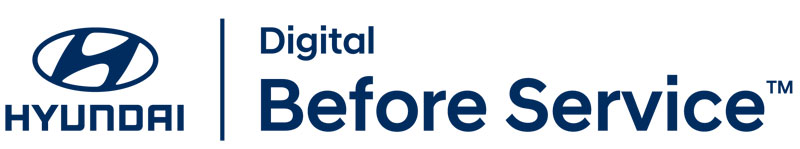 HYUNDAI Digital Before Service Logo