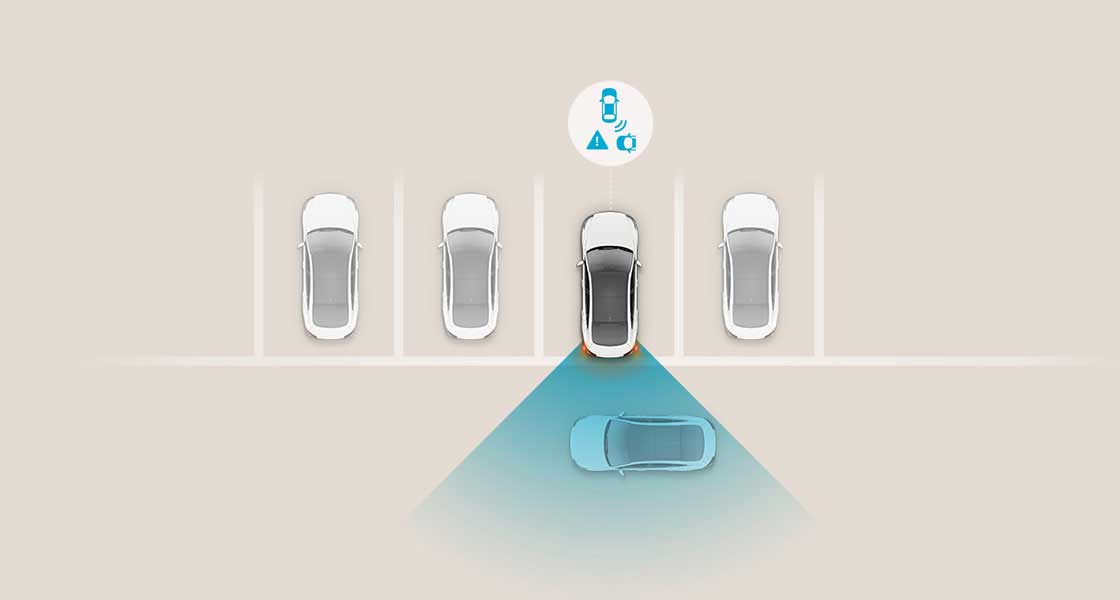 Hyundai Puerto Rico Sonata Asistencia para prevención de colisión de tráfico cruzaco posterior