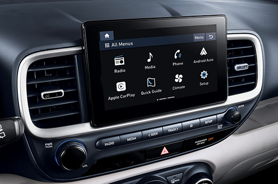 Hyundai Puerto Rico Venue Sistema de audio con pantalla de 8